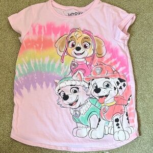Jumping Beans Pink Rainbow Paw Patrol Tee